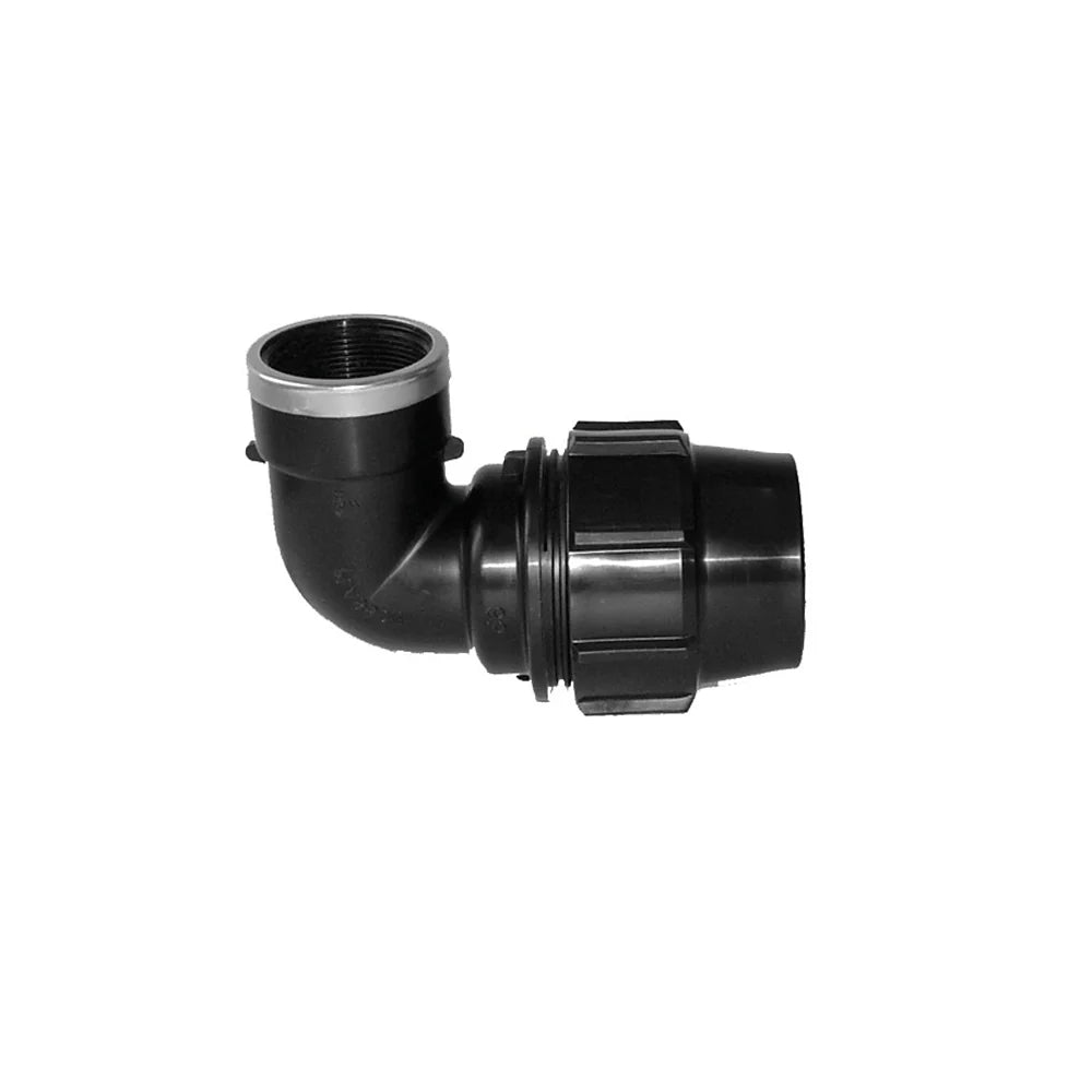 Plasson Metric Threaded Elbow