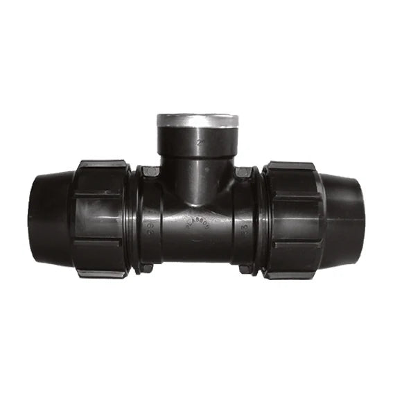 Plasson Metric Threaded Tee
