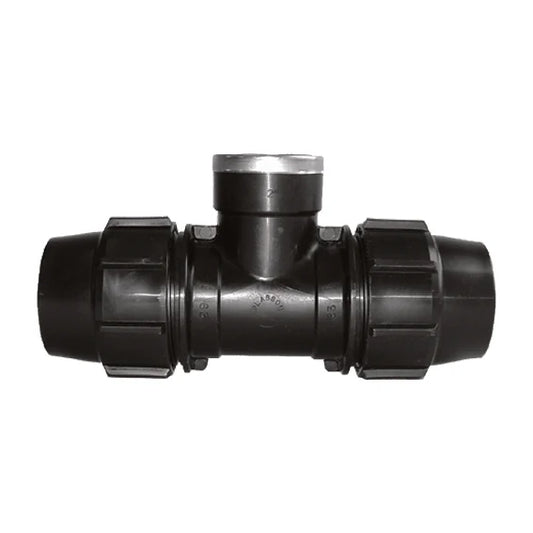Plasson Metric Threaded Tee