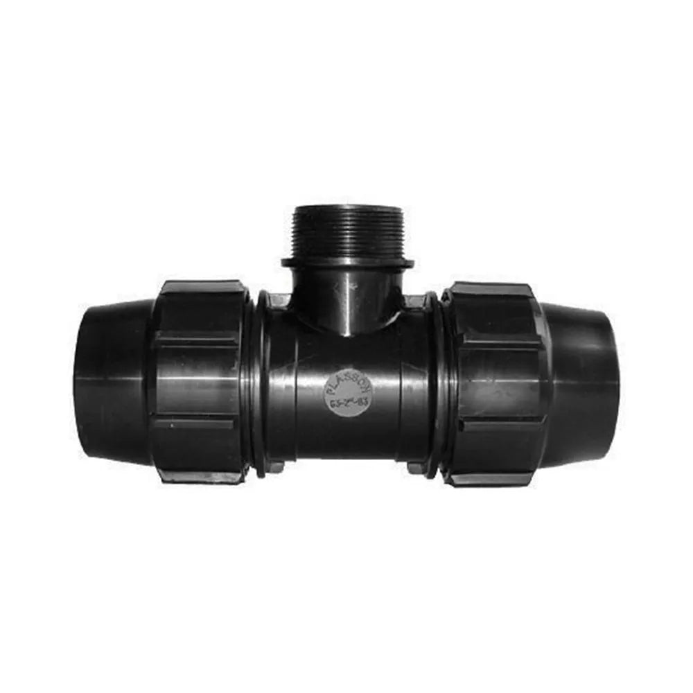 Plasson Metric Threaded Tee